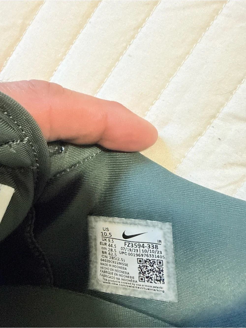 Men’s Nike Cortez Premium in Green Suede